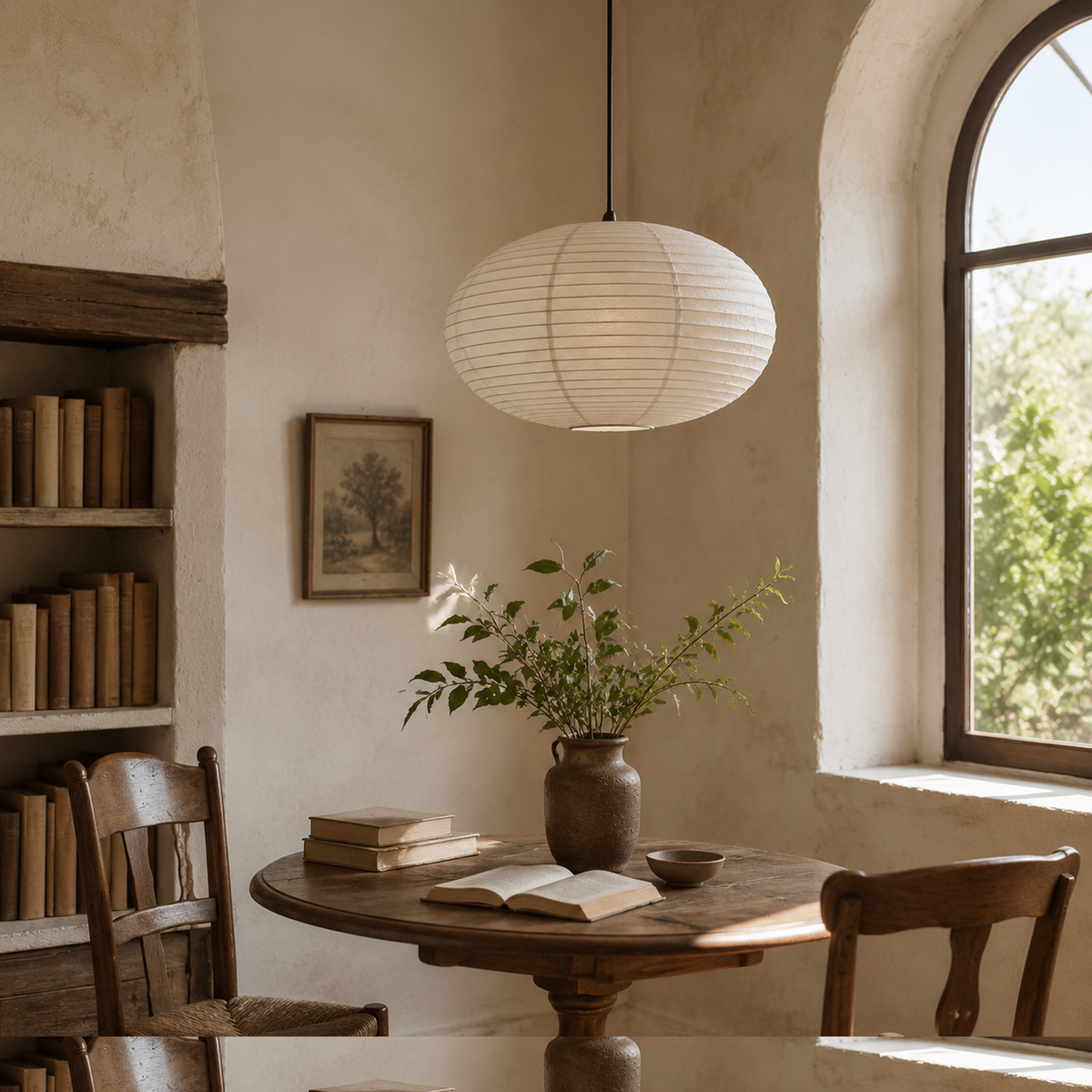 Solene Oval Lantern Pendant Light
