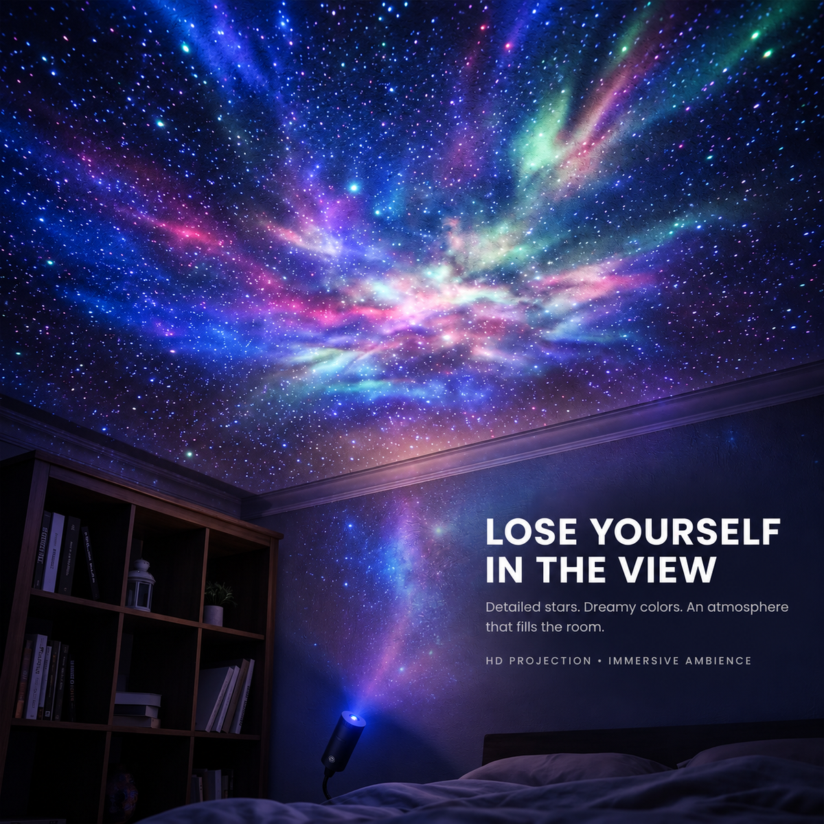Lumora Galaxy Dream Projector