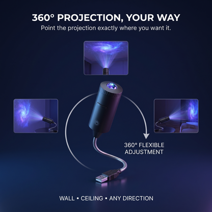 Lumora Galaxy Dream Projector