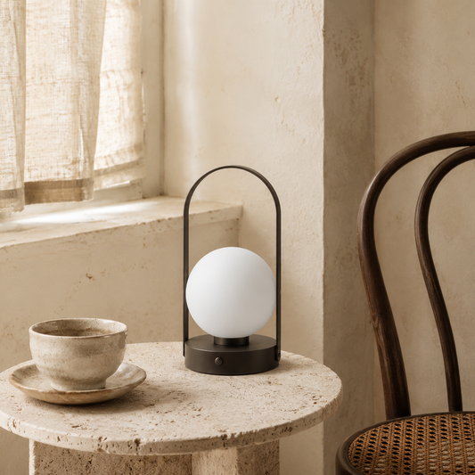 Lune Arch Portable Globe Lamp