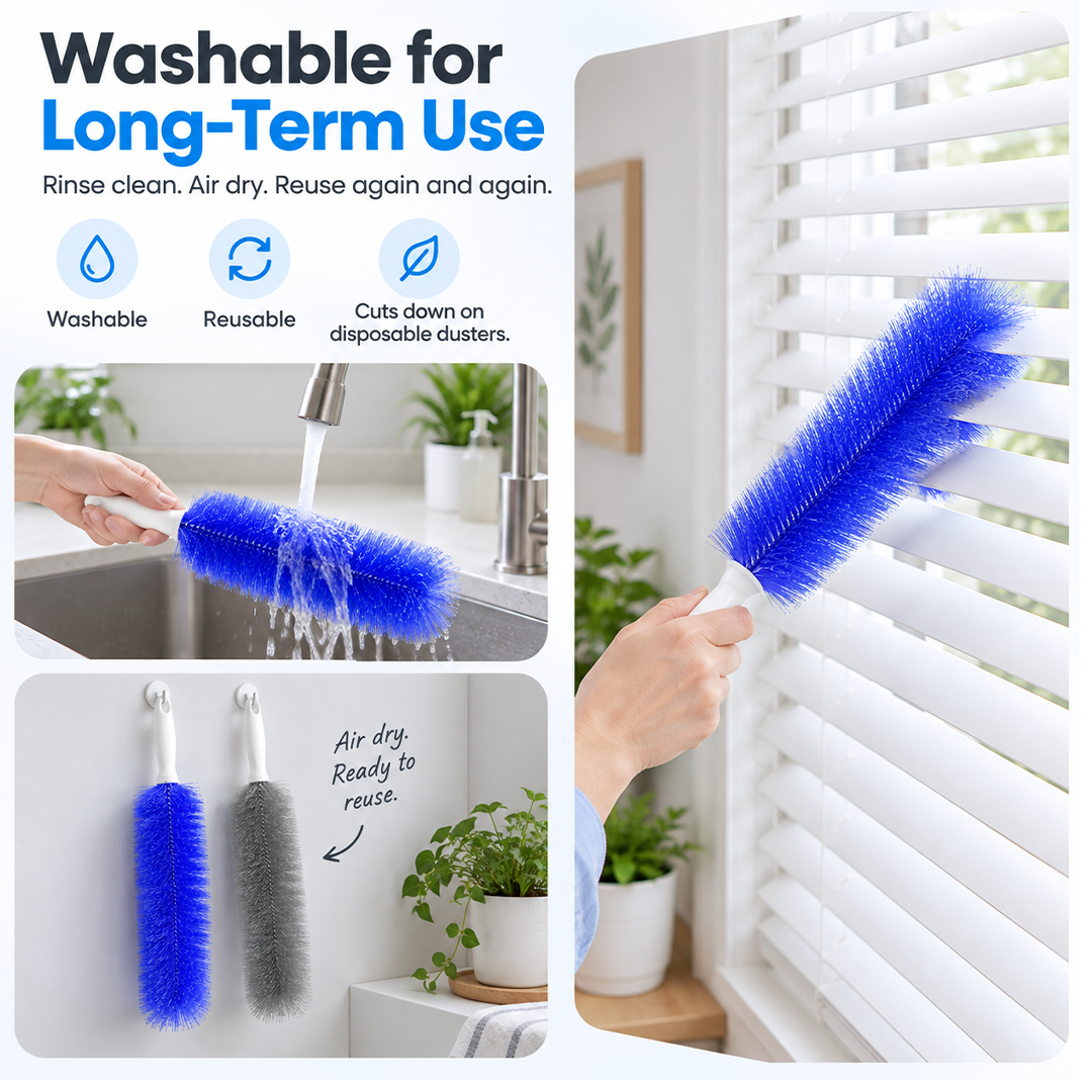 Microfiber Crevice Dusting Brush