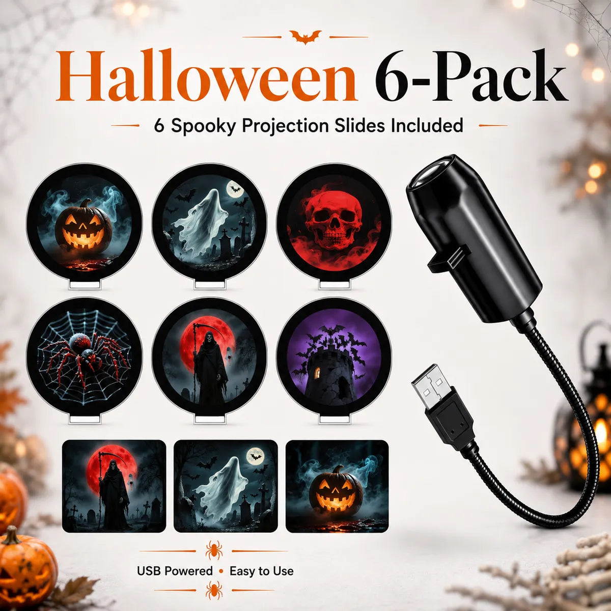 🎃Halloween 6 Scenes
