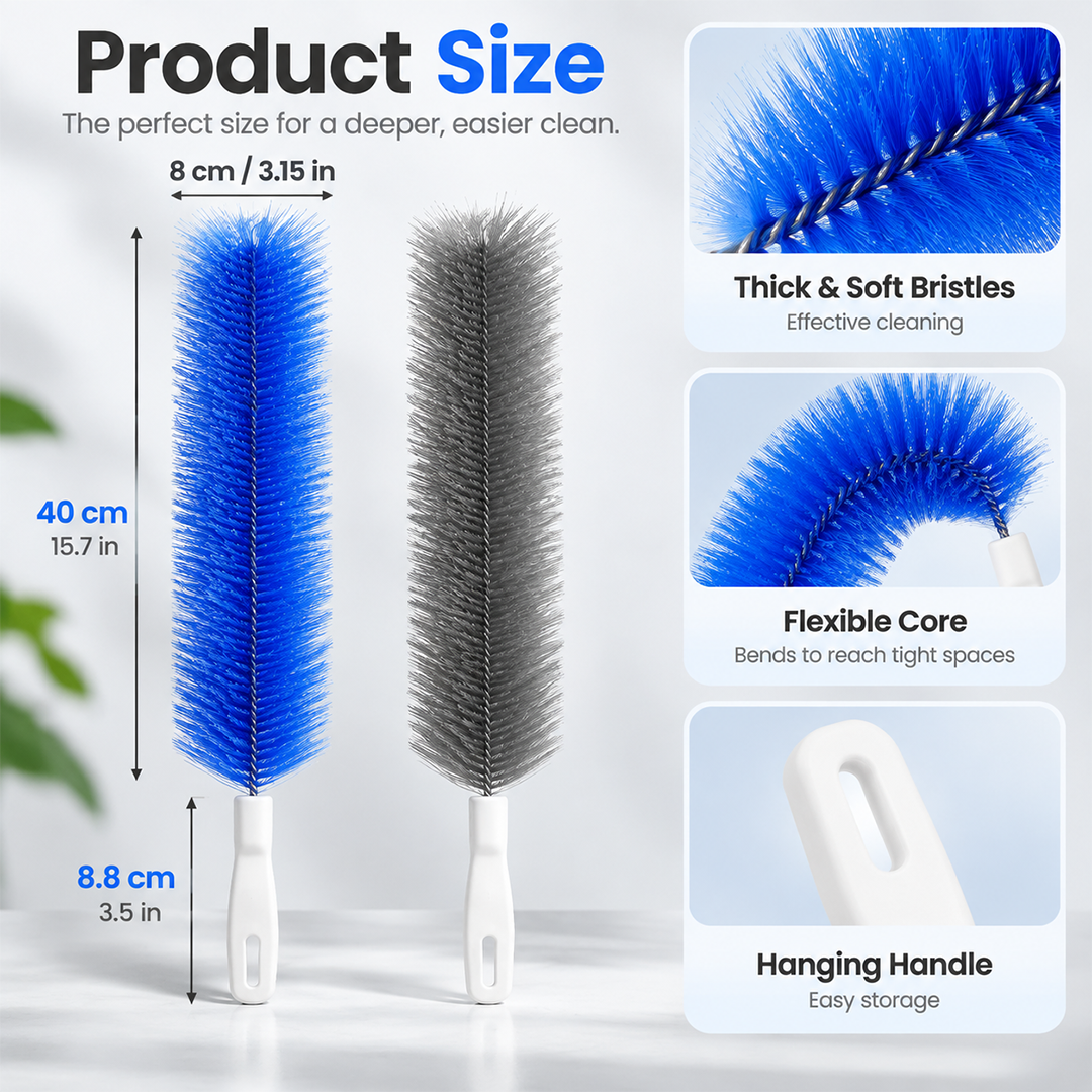 Microfiber Crevice Dusting Brush