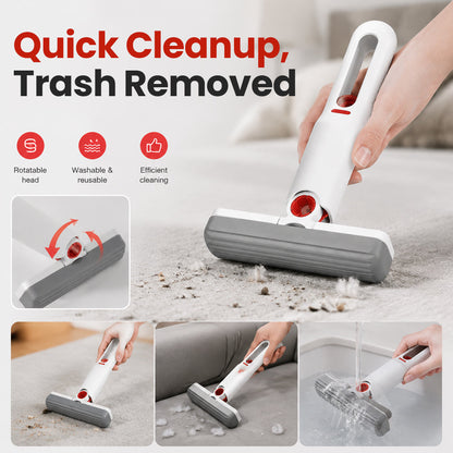 Hands-Free Squeeze Absorbent Handheld Mop