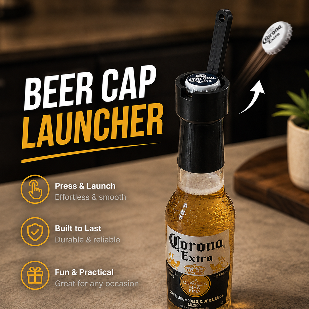 Bottle Cap Launcher & Opener