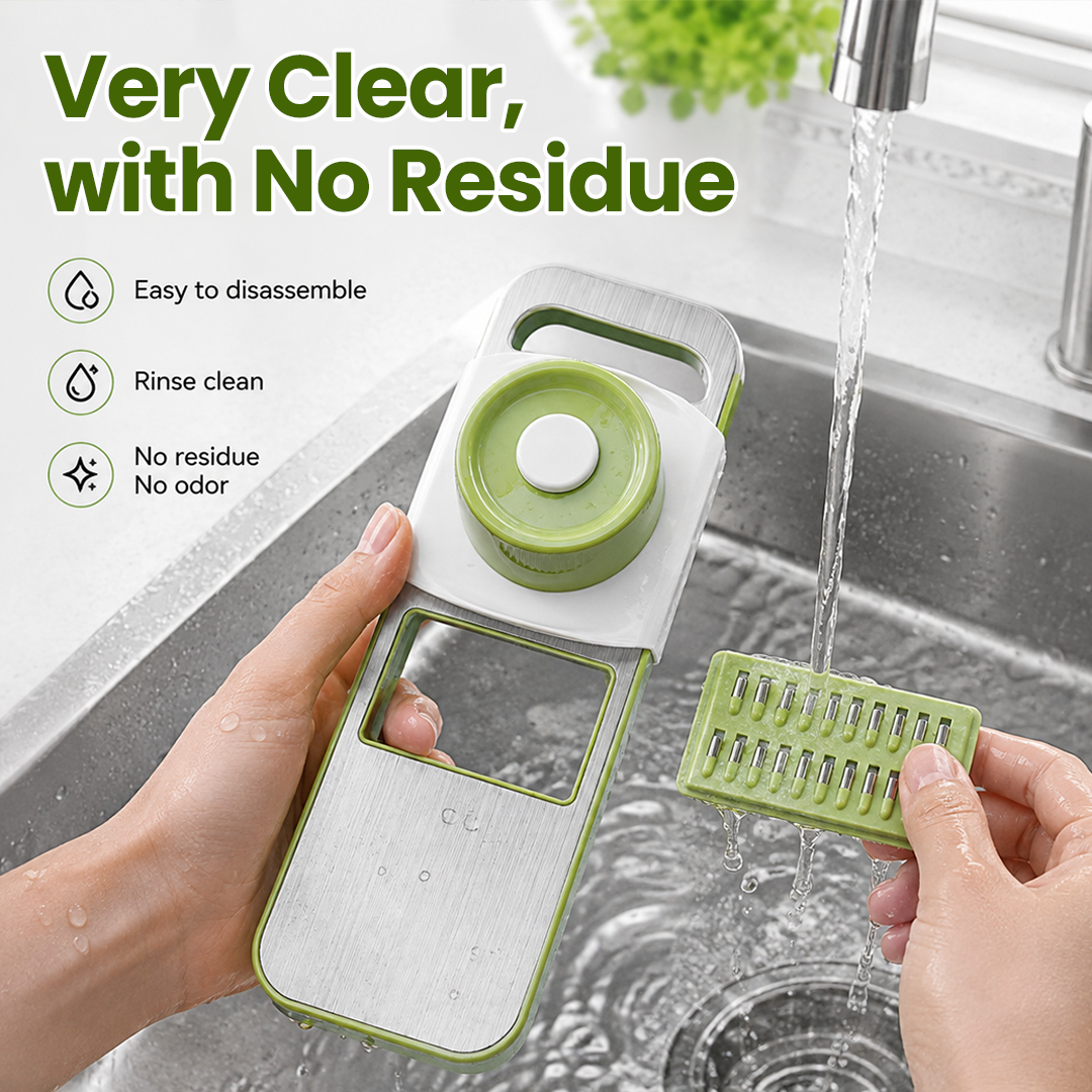 SafeSlice Multi-Function Vegetable Slicer & Grater