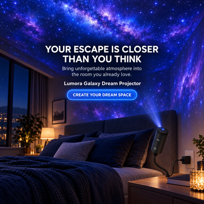 Lumora Galaxy Dream Projector