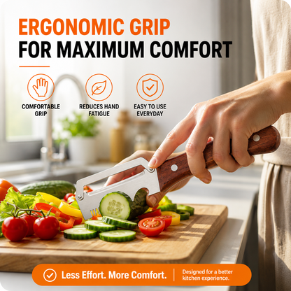 3-in-1 QuickPrep Vegetable Peeler & Cutter