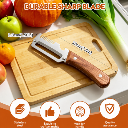 3-in-1 QuickPrep Vegetable Peeler & Cutter