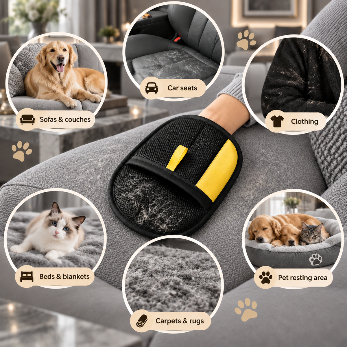Reusable Pet Hair Glove🧤🐾