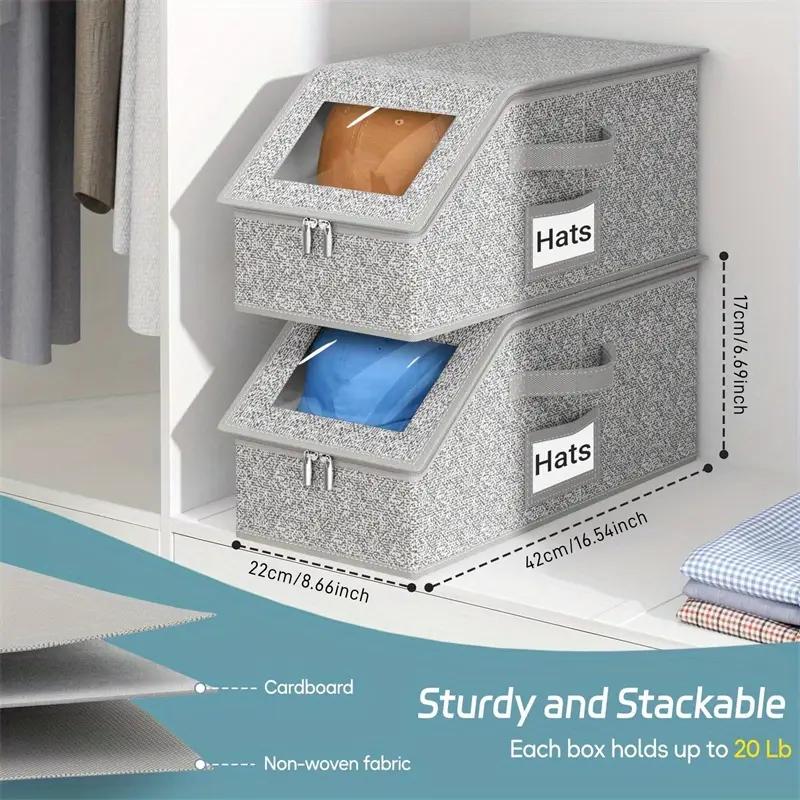 Stackable Hat Storage Organizer