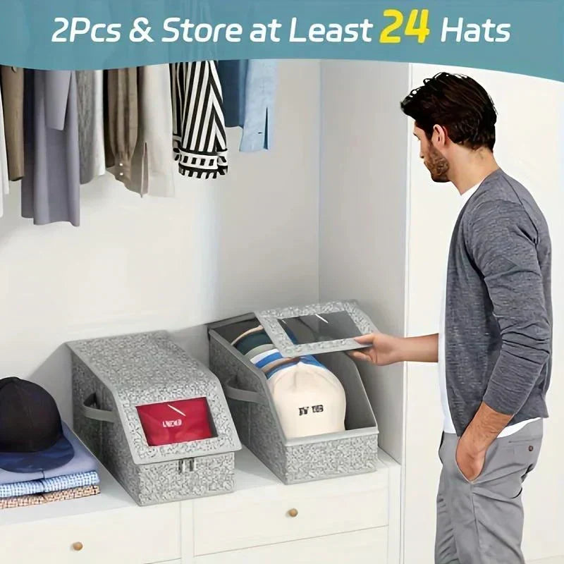 Stackable Hat Storage Organizer